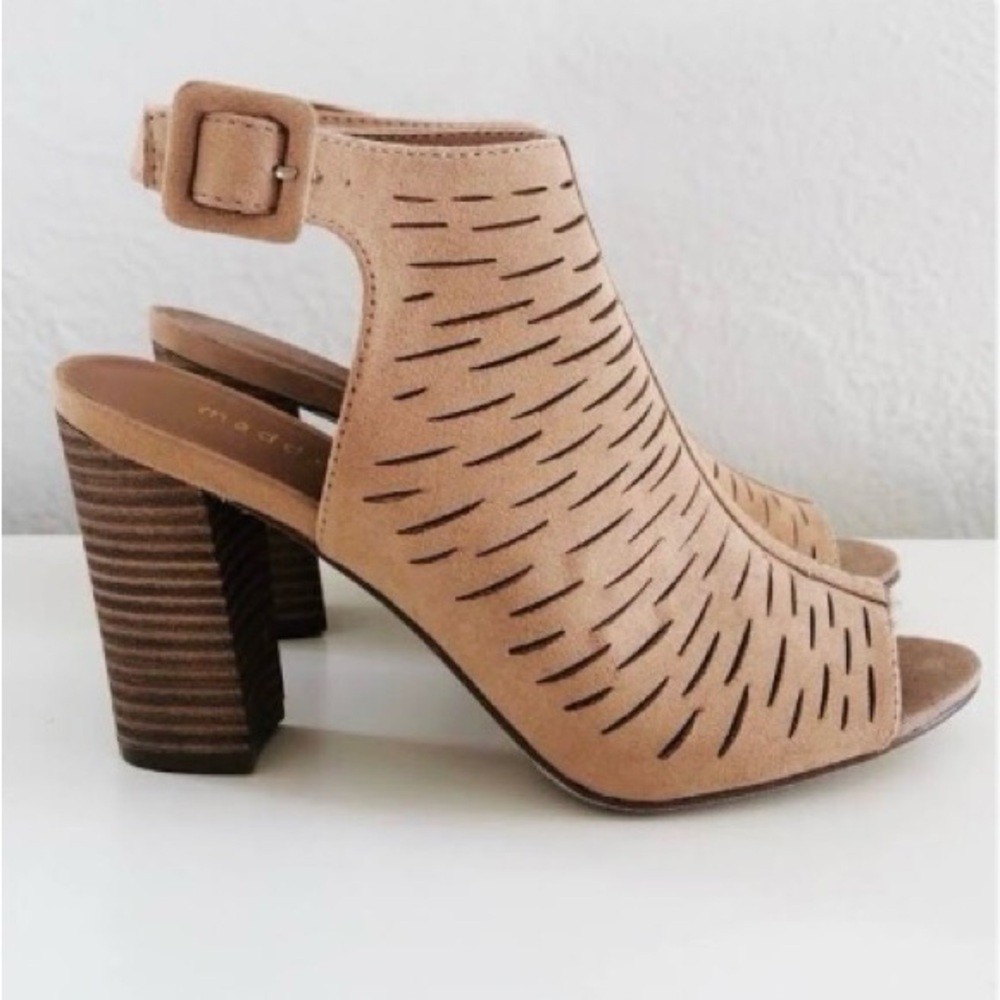 Madden Girl Beckie Peep Toe Sandle